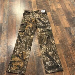 Camouflage Cargo Pants in Brown and Green